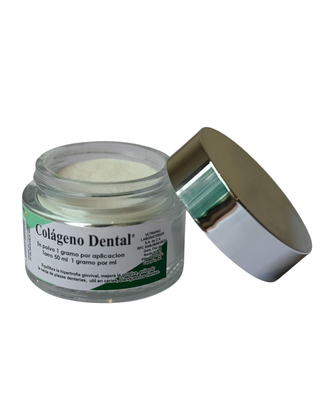 Colágeno Dental Colag V | Cuidado Integral para Encías y Soporte Dental (Polvo 50ml)