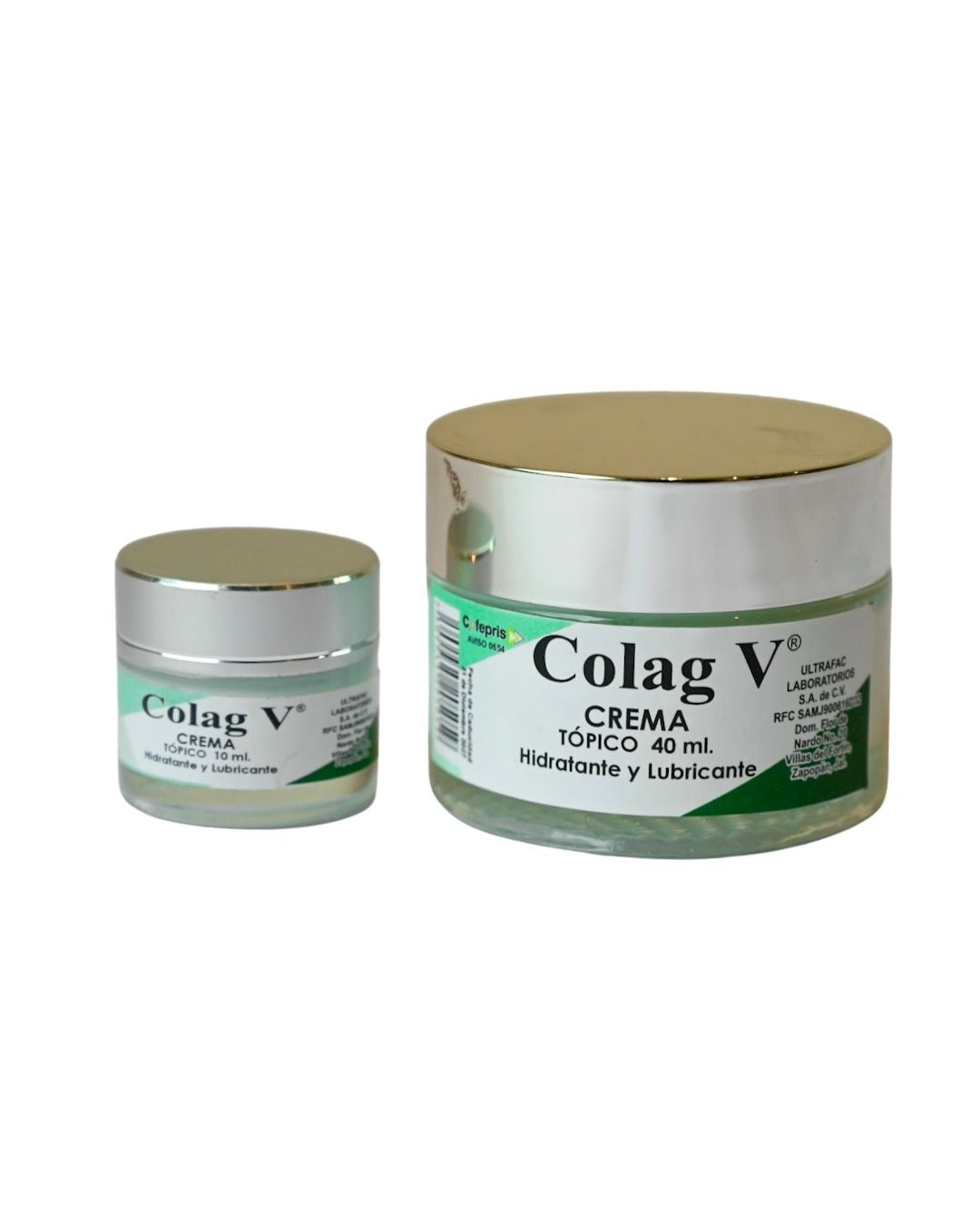 Crema con Colágeno Colag V (Presentación de Bolsillo - 10 ml)