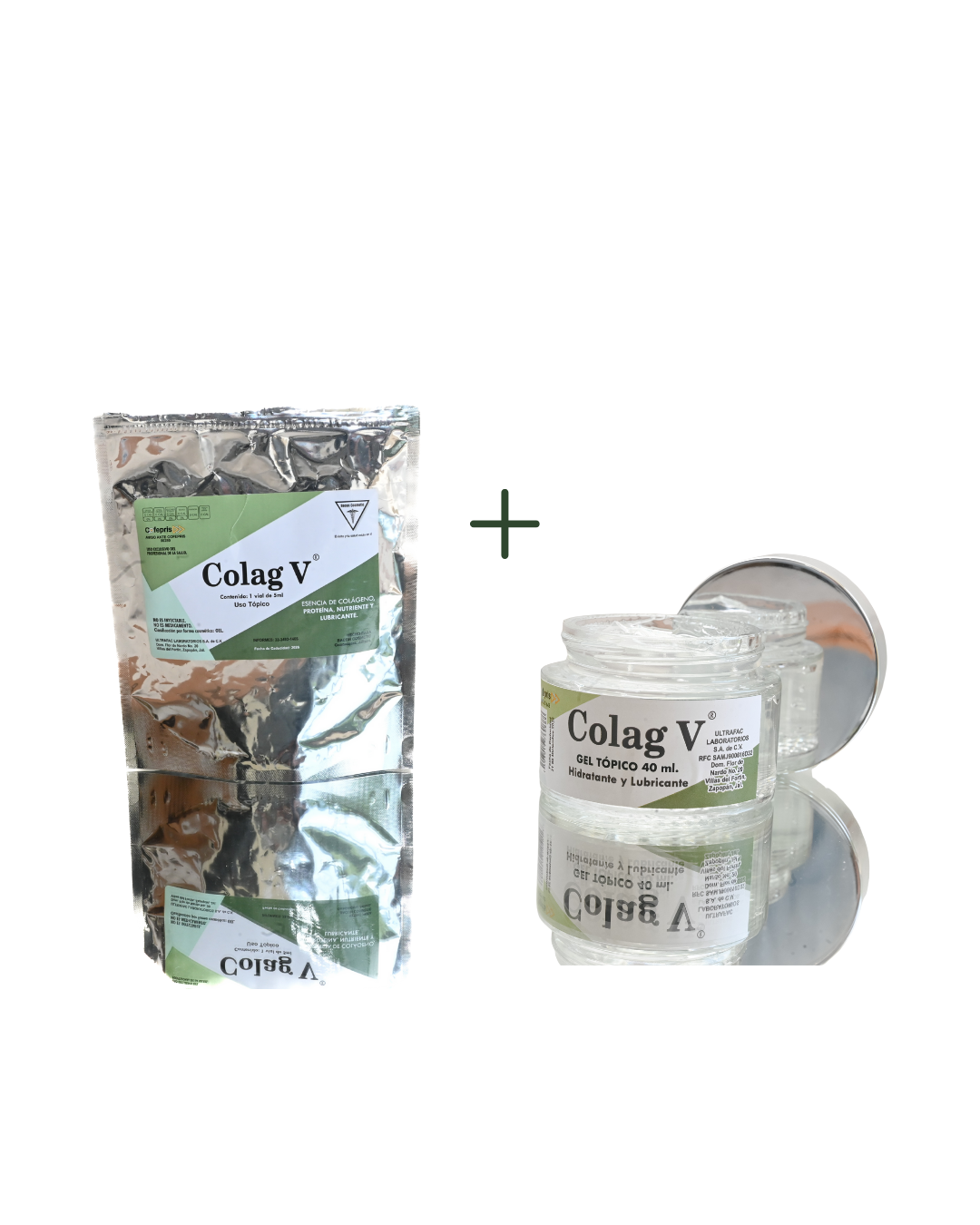 PROMO Colag V Vaginal/Rectal + Gel Tópico 40 ml | Hidratación profunda y textura uniforme en la piel