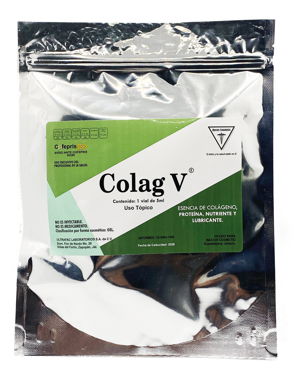 Colag V Absorción Vía Mucosa | Fórmula con Colágeno para un Cuidado Delicado