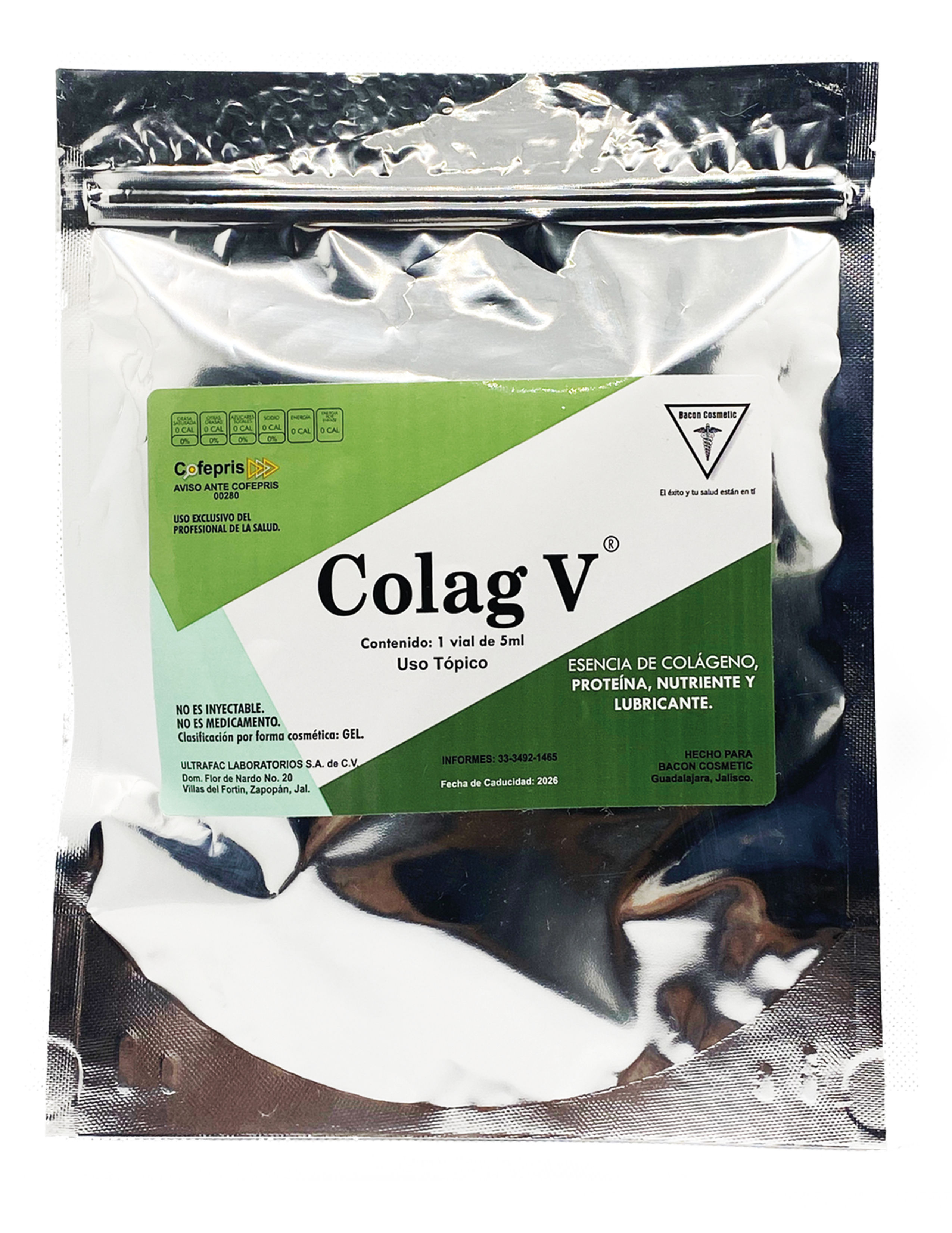 Colag V Absorción Vía Mucosa | Fórmula con Colágeno para un Cuidado Delicado