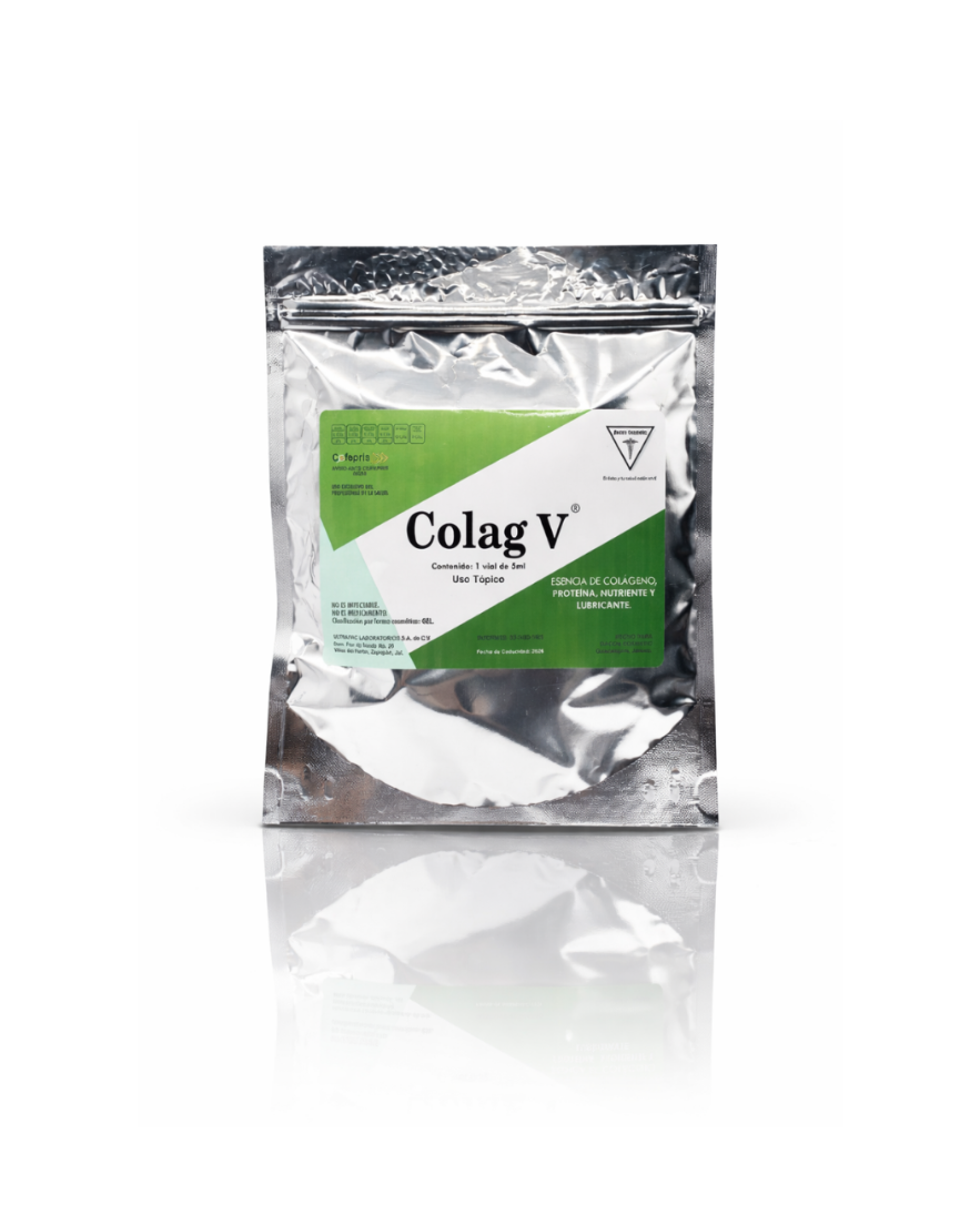 Colag V Solución de Colágeno | Fórmula con Colágeno para un Cuidado Delicado