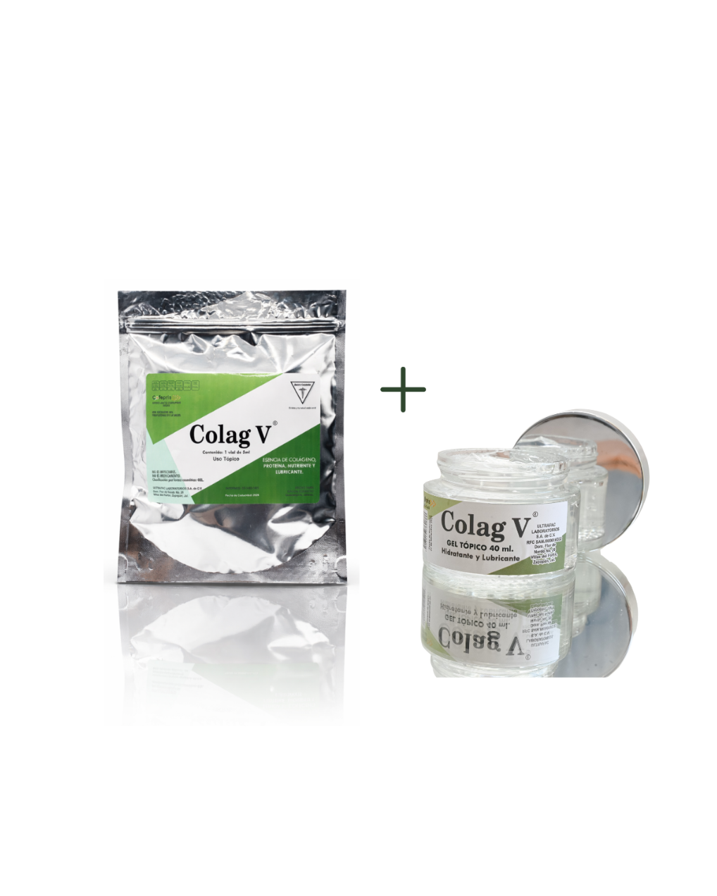 PROMO Colag V Vaginal/Rectal + Gel Tópico 40 ml | Hidratación profunda y textura uniforme en la piel