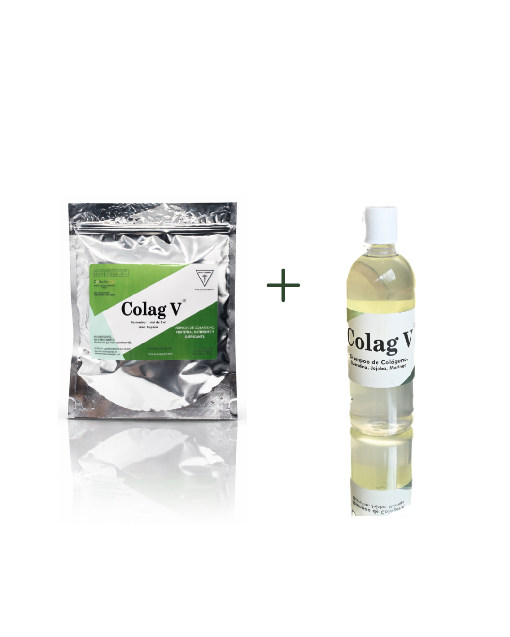 PROMO Colag V Vaginal/Rectal + Shampoo con Colágeno | Fortaleza capilar y bienestar corporal