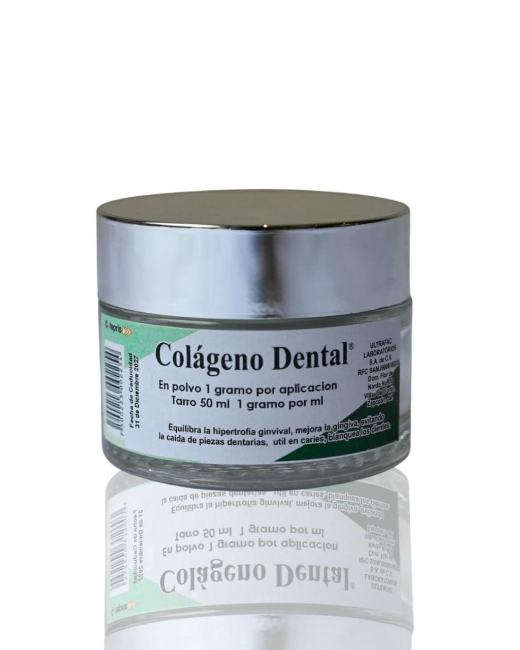 Colágeno Dental Colag V | Cuidado Integral para Encías y Soporte Dental (Polvo 50ml)