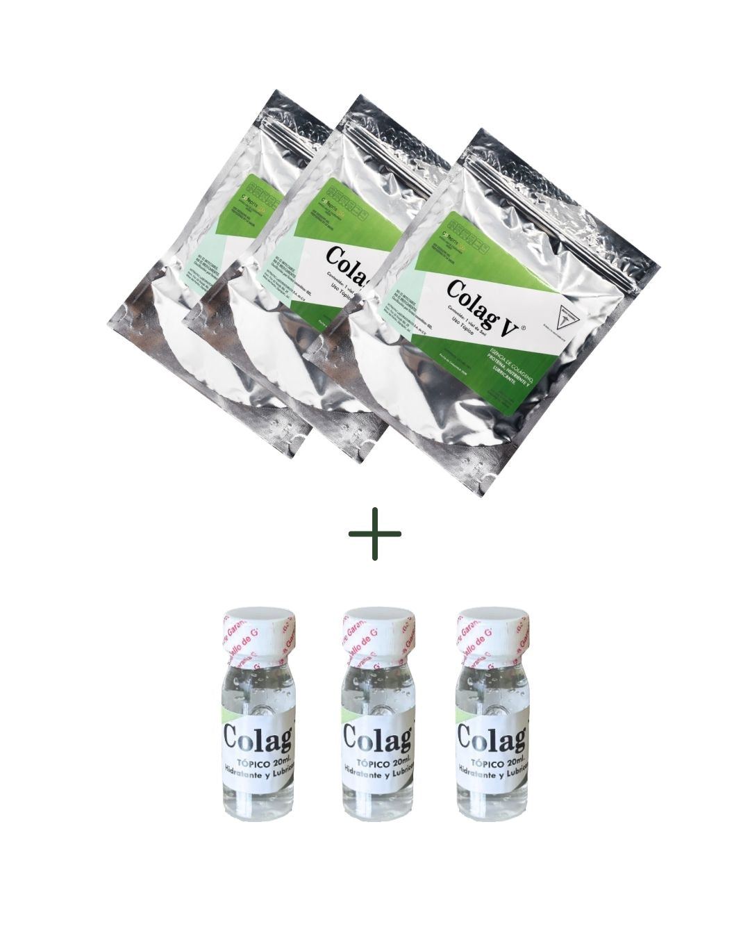 PROMO 3 Colag V Vaginal/Rectal o 3 Sublinguales mas regalos