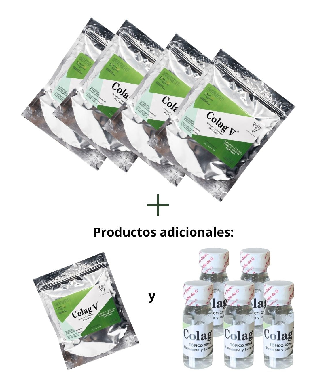 PROMO 4 Colag V Vaginal/Rectal o 4 Sublinguales mas regalos